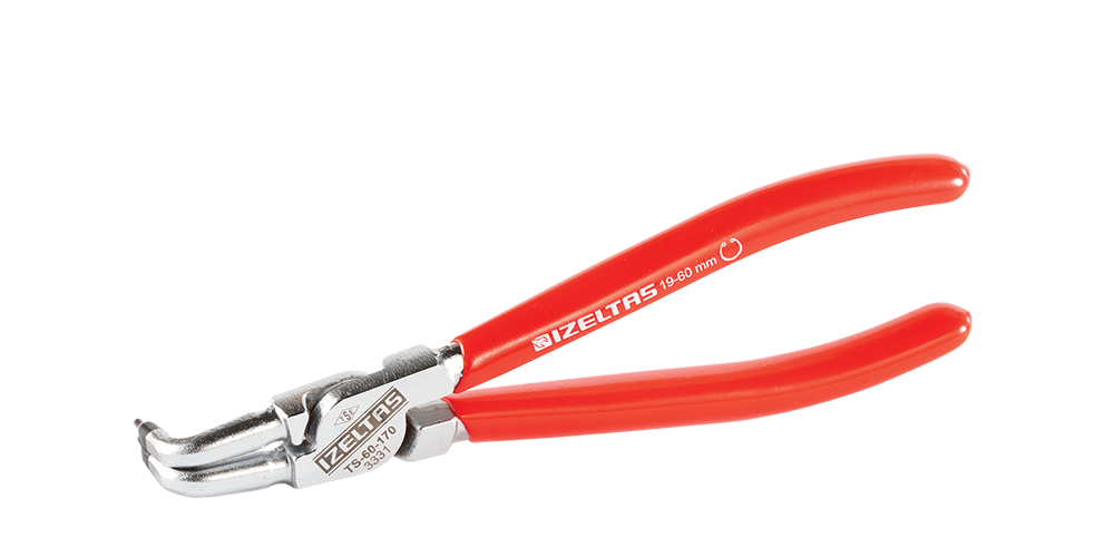 İZELTAŞ İÇ SEGMAN PENSE 170 MM YAYSIZ EĞRİ