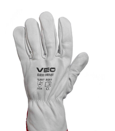 VEO DRİVER D232 DERİ İŞ ELDİVENİ 10 XL