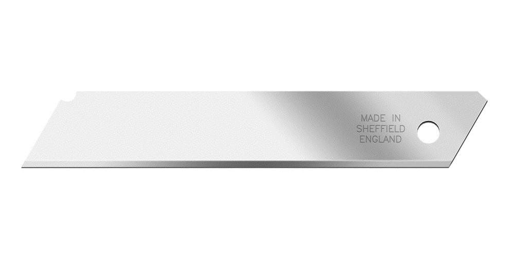 MAKET BIÇAĞI YEDEĞİ DÜZ 18 MM (KIRMASIZ) 10LU