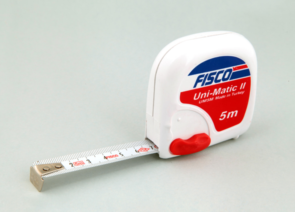 FİSCO UM5 ŞERİT METRE 5 MTx16 MM