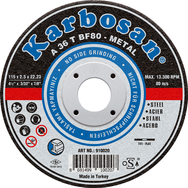 METAL KESME TAŞI 115x3x22