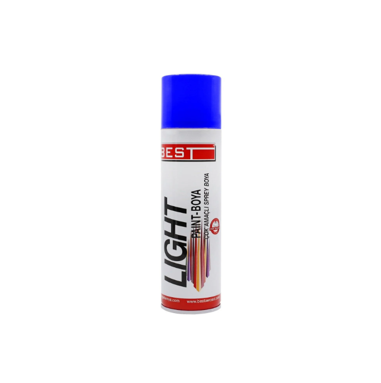 BEST LİGHT SPREY BOYA MAVİ 250 ML