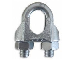 ÇELİK HALAT KLEMENSİ 6 MM