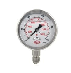 Q63 0-6 BAR GLİ. ALT ÇIKIŞ MANOMETRE