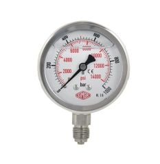 Q63 0-16 BAR GLİ. ALT ÇIKIŞ MANOMETRE