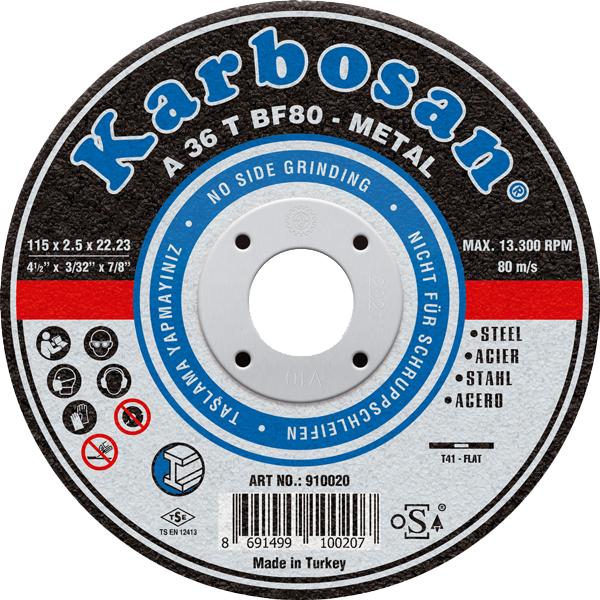METAL KESME TAŞI 115x1x22