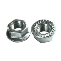 M8 FLANŞLI TIRTILLI SOMUN PASLANMAZ