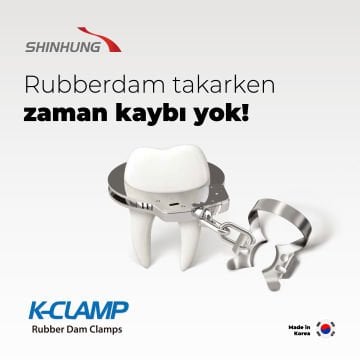 K-clamp 44 Rubber-dam Klemp (B4)