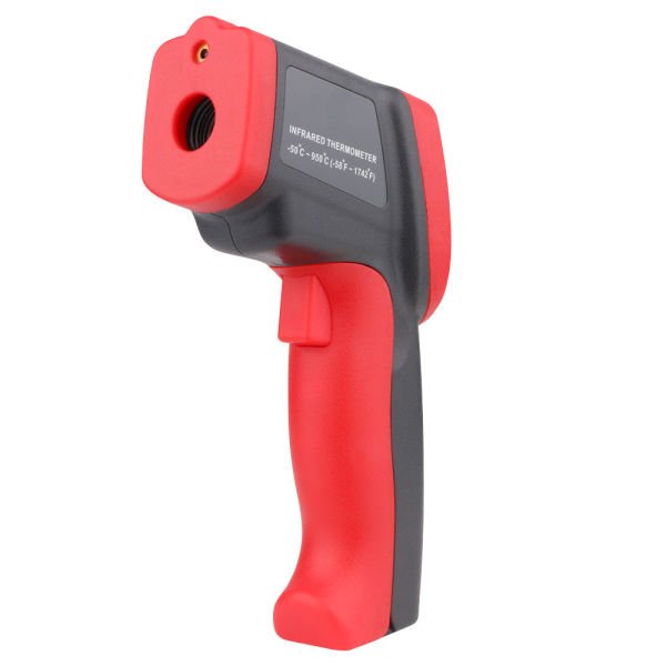 Lazer İnfrared Temassız Termometre Sıcaklık Ölçer -50 + 420 Kırmızı