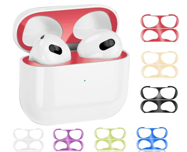 Apple Airpods 3 Toz Kir Önleyici Toz Kir Koruma Sticker 0.04mm