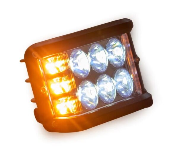 6 Led 18w Delici Yayıcı Çakarlı Off Road Farı Lambası