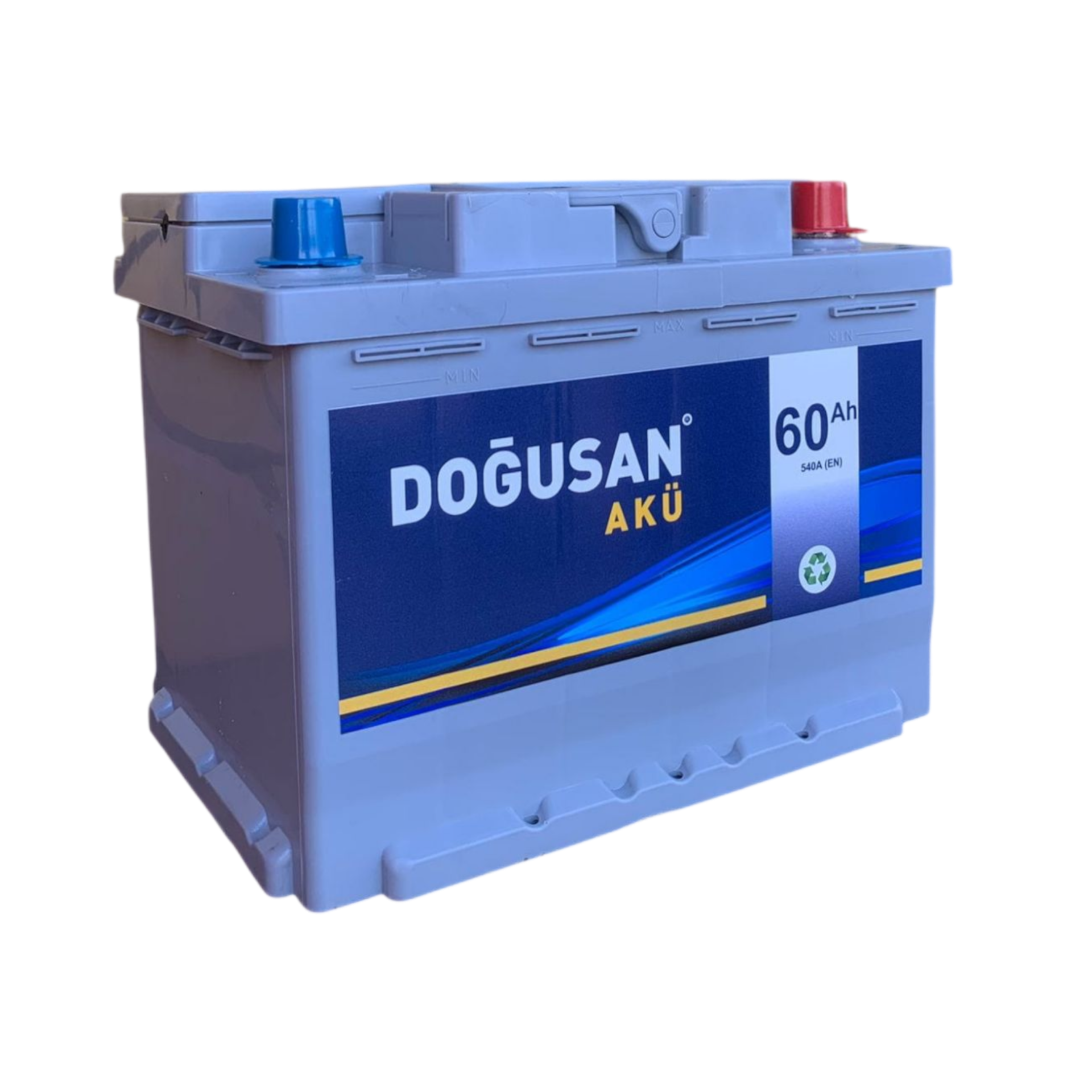 Doğusan Akü 12V 60 Amper 2025 Üretim ( Bursa )