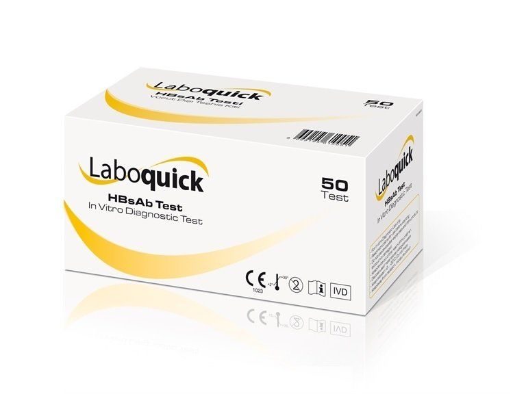 Laboquick HBsAb Kaset Test 50 Adet