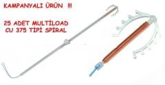 Rahim İçi Gebelik Önleyici Alet Spiral Cu 375 Multiload Tipi 25 adet