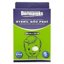 Göz Kapama Bandı Dermateks Çocuk 5 li