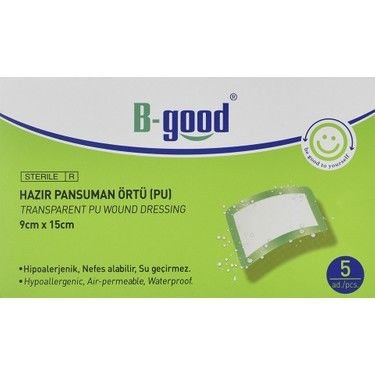 Hazır Pansuman Örtüsü B-Good 9*15 5 li