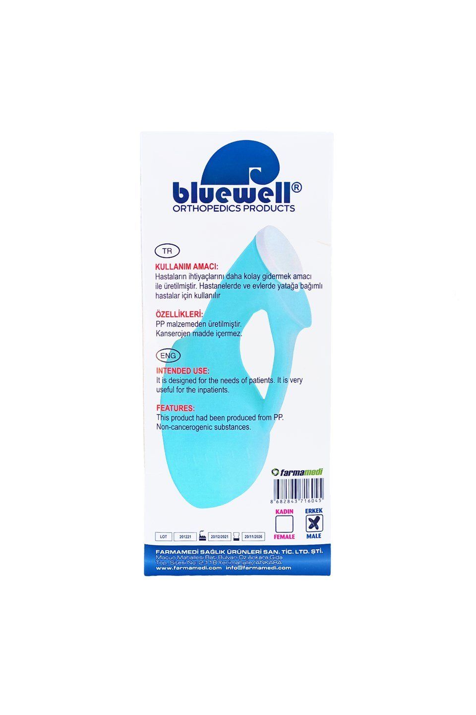 Ördek Bluewell Lüx Bayan