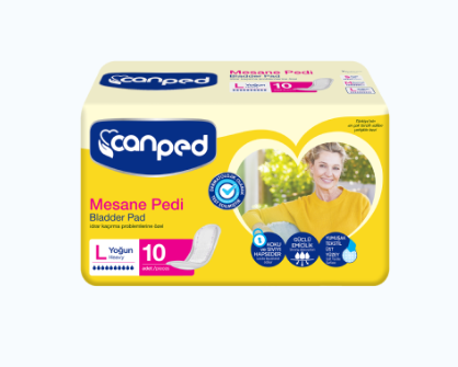 Mesane Pedi Canped Bayan 10 lu Large