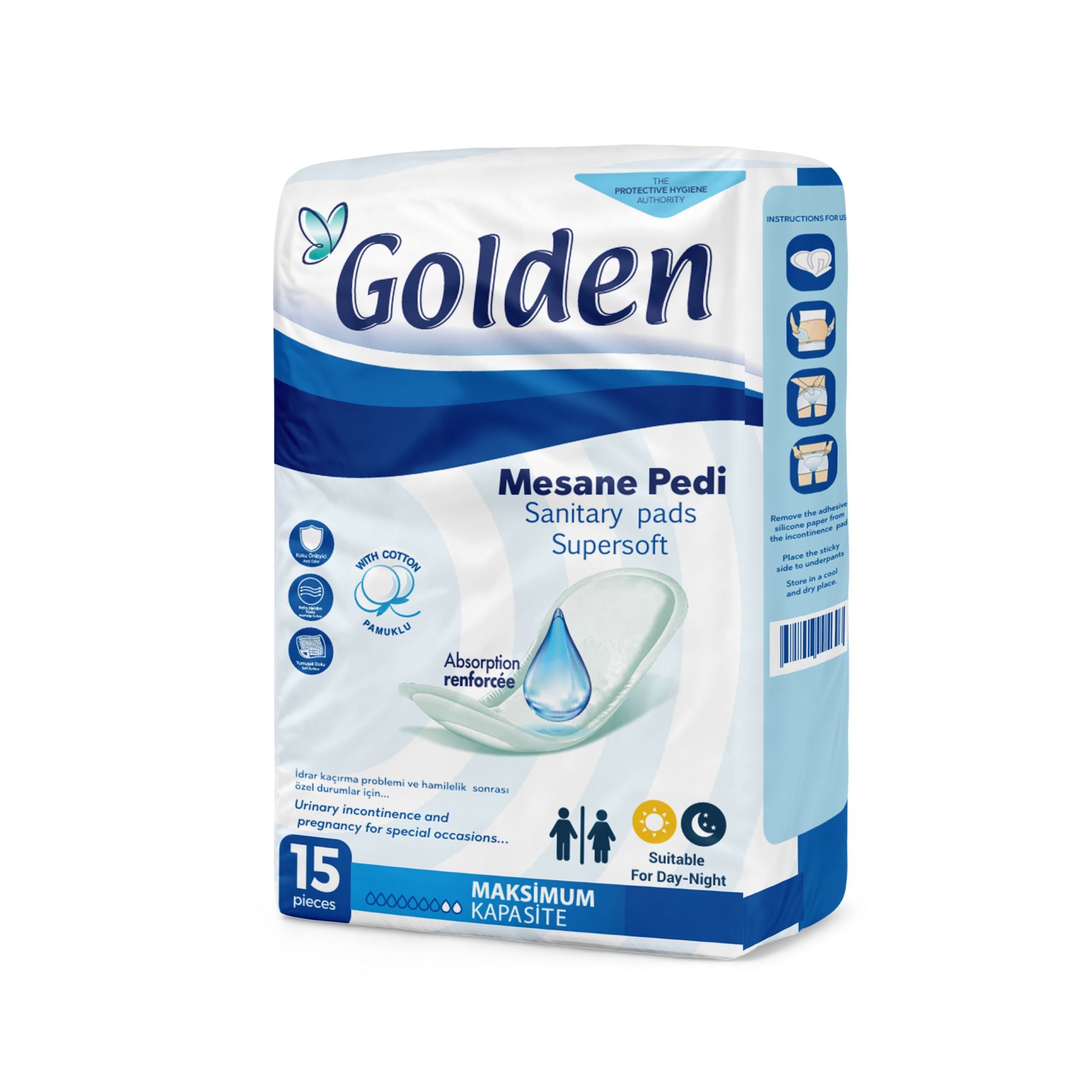 Mesane Pedi Golden 15 li