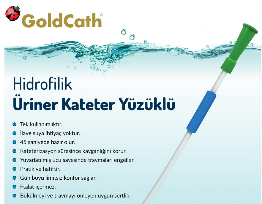 Hidrofilik Üriner Katater Gold