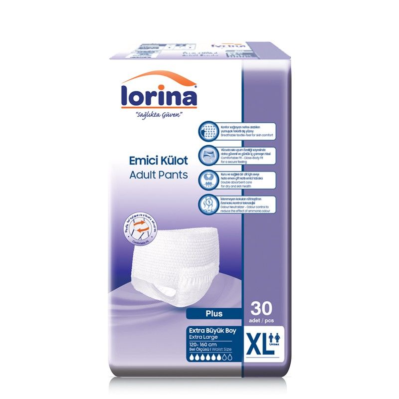 Hasta Alt Bezi Lorina Külotlu 30'lu XLarge