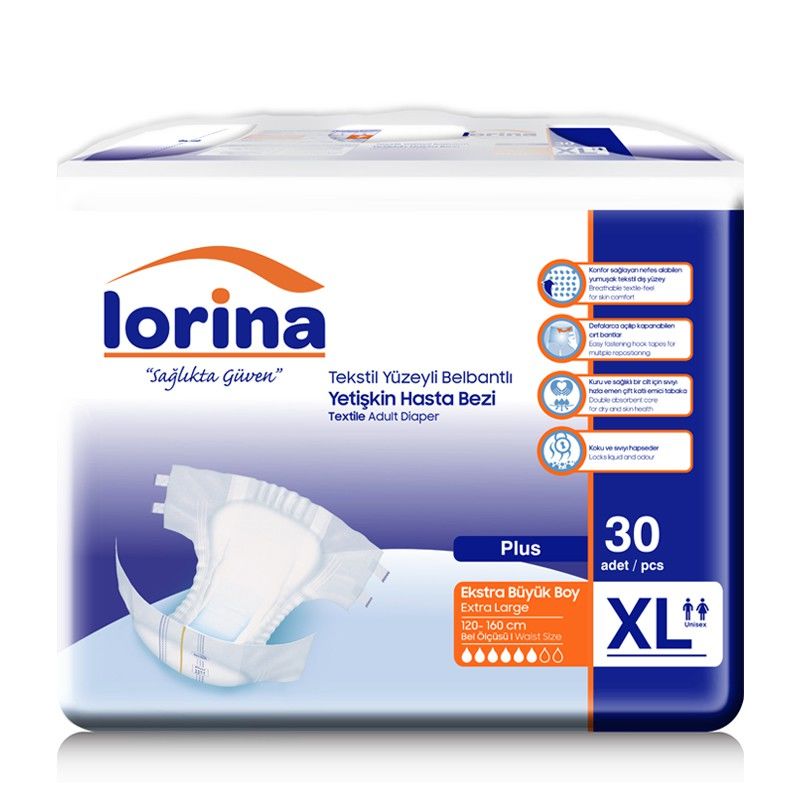 Hasta Alt Bezi Lorina Bel Bantlı 30'lu XLarge