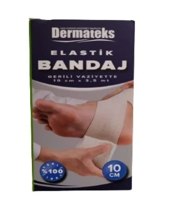 Bandaj Dermateks Elasti̇k 10cmx 3,5mt