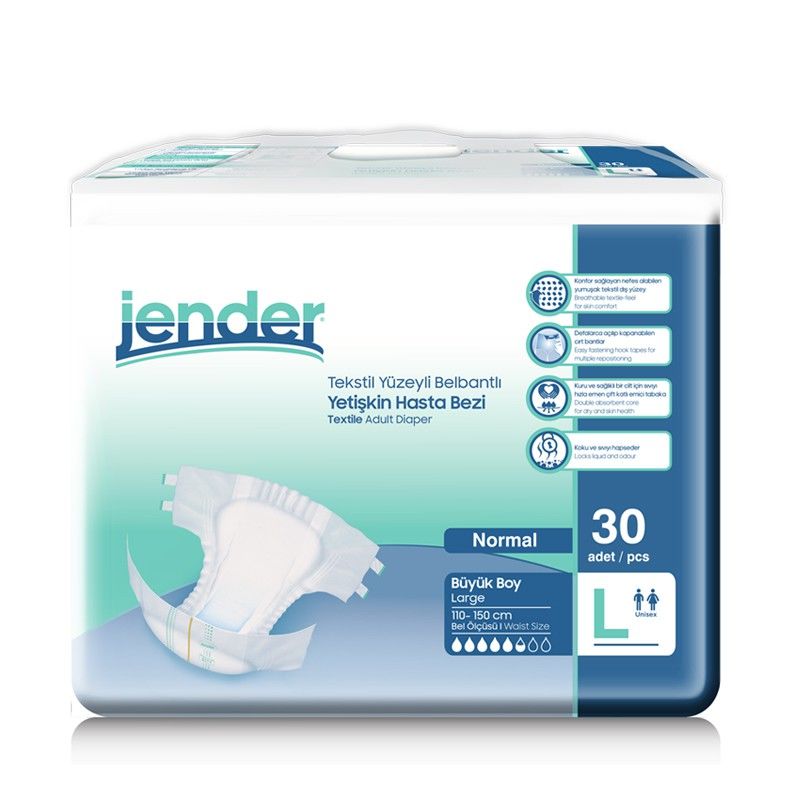 Hasta Alt Bezi Jender Bel Bantlı 30'lu Large