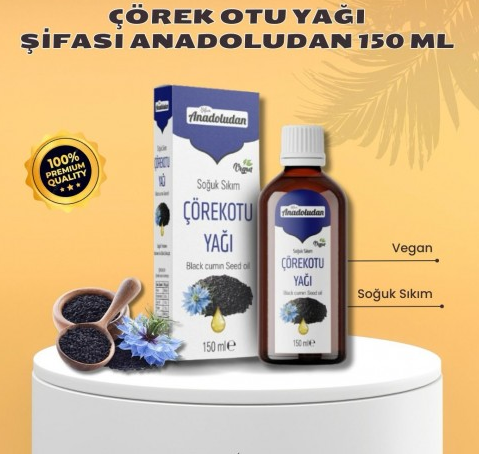 Çörek Otu Yağı Anadoludan 150ml
