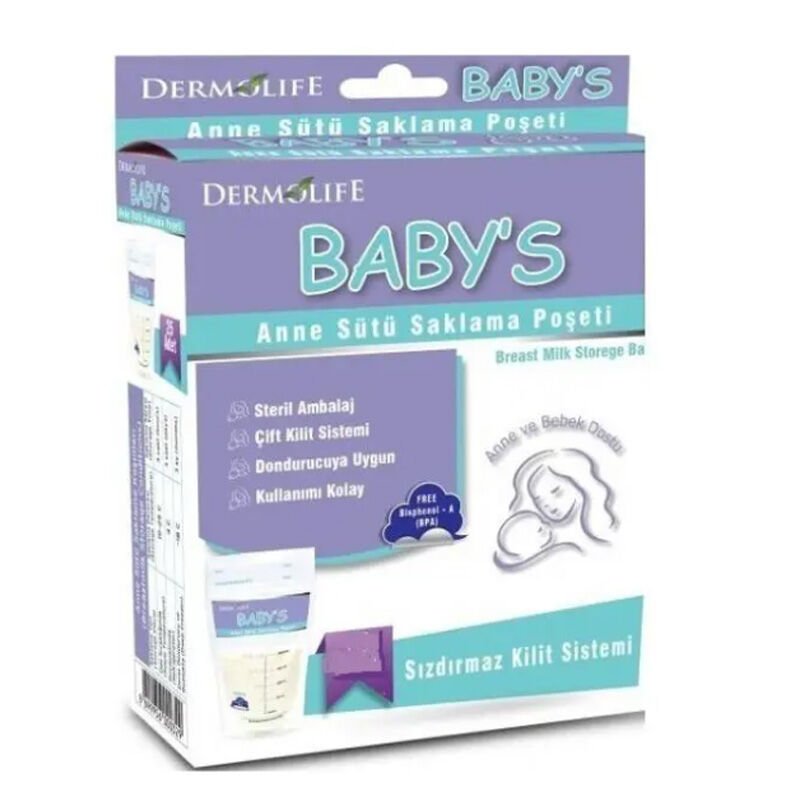 Süt Saklama Poşeti Baby's 20 li