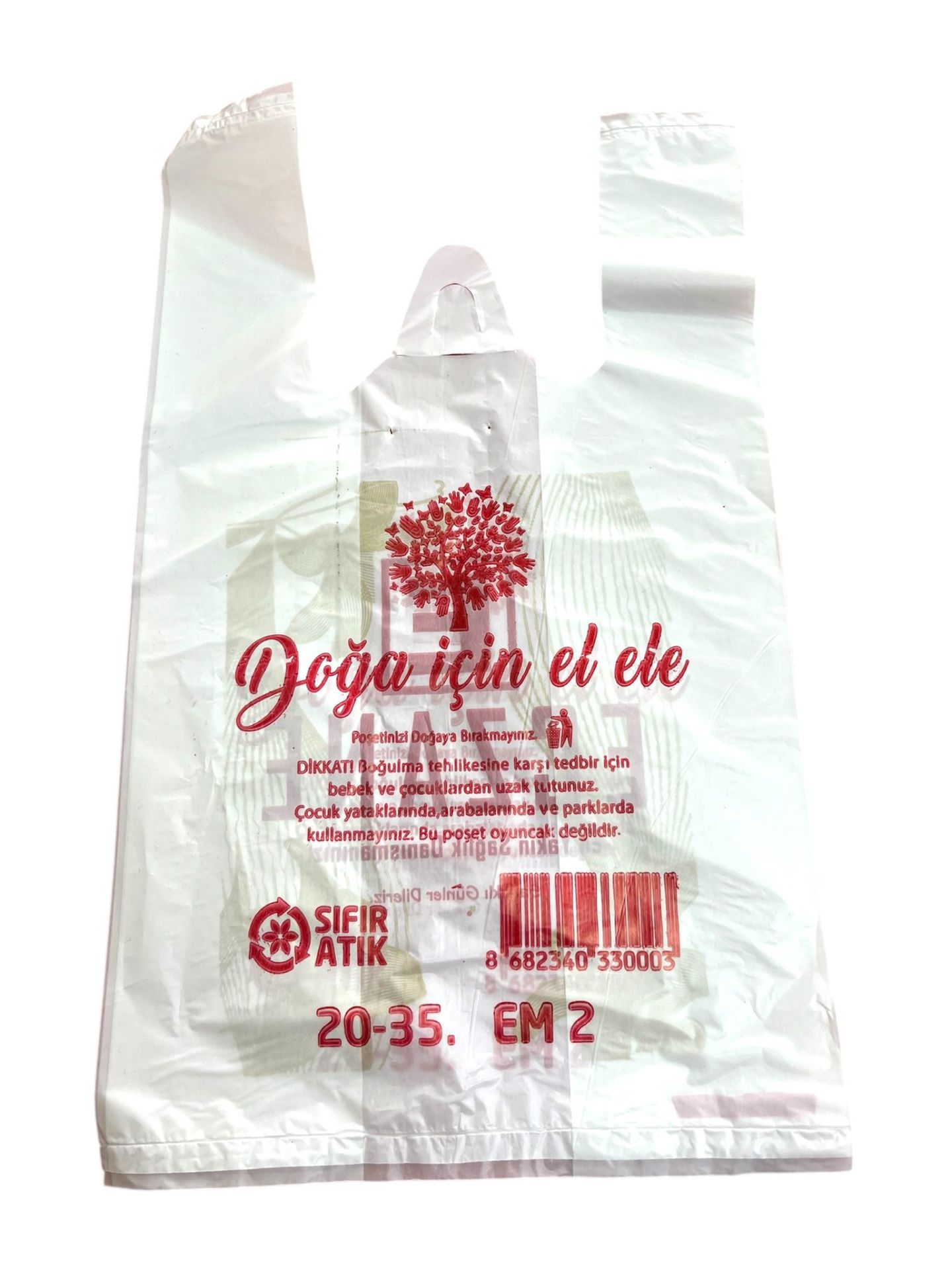 Poşet Eczane Atlet 20*35 (235 Adet)