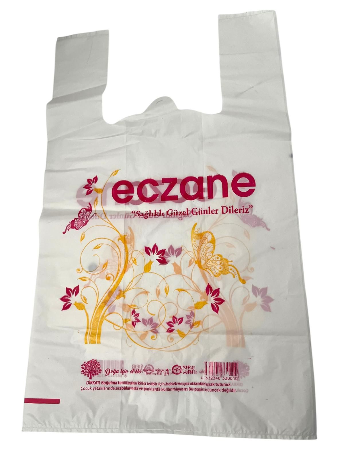 Poşet Eczane Atlet 36*60 (53 Adet)