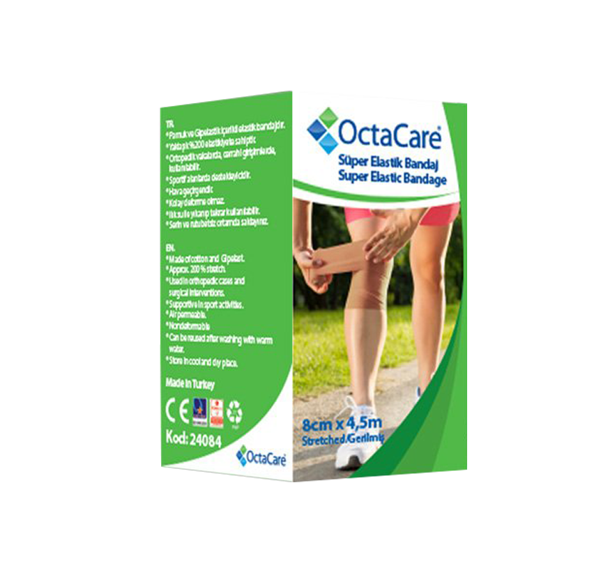 Bandaj Elastik Octacare 8cm*4.5mt