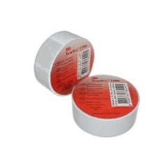 3M TEMFLEX 1300E PVC İZOLE ELEKTRİK BANTI (0,13MMx18MMx9,15M)BEYAZ