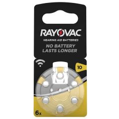 Rayovac Extra 10 Numara İşitme Cihazı Pili 6'lı Paket