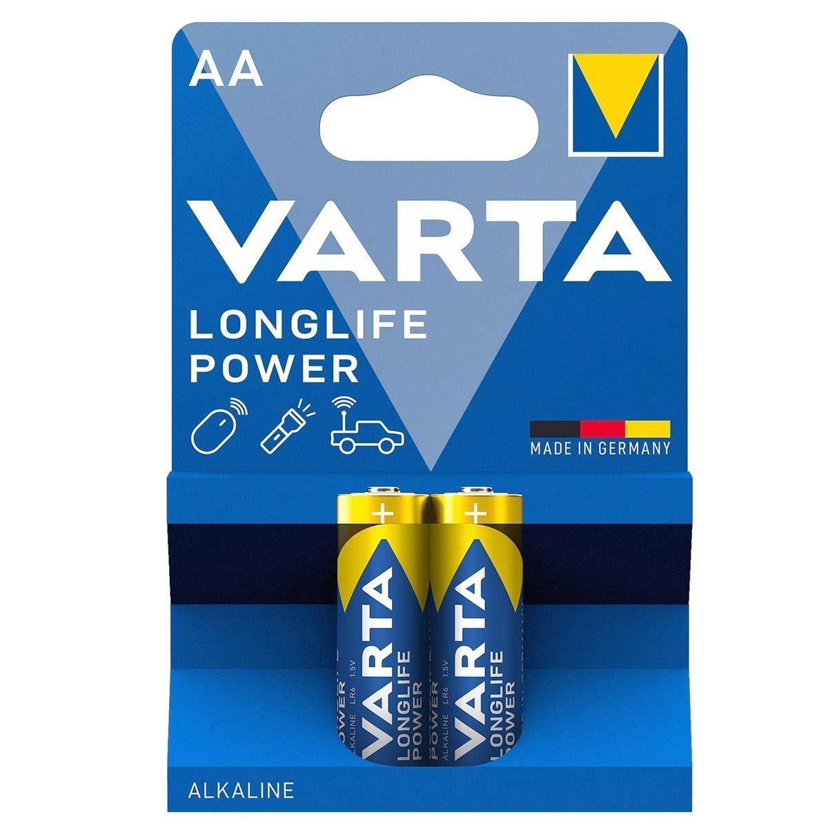 Varta 4906 Longlife Power Alkalin AA Kalem Pil 2'li Paket