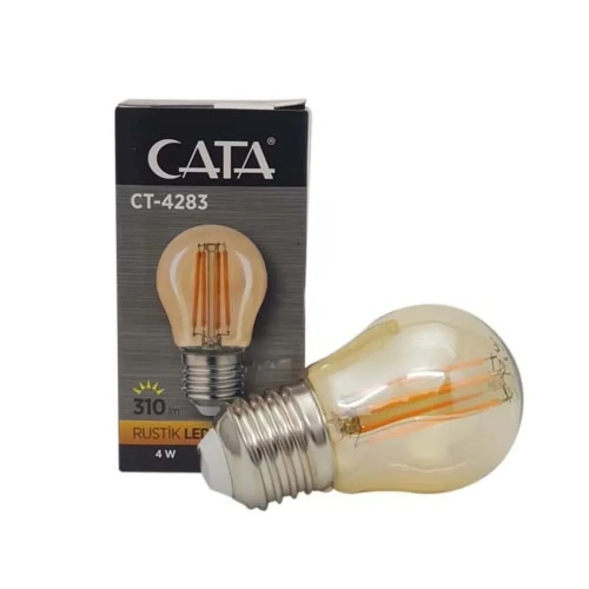 CATA CT-4283 4W RUSTİK TOP LED AMPUL 2700K E27