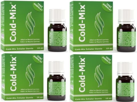 قطرات خليط بارد مع الأوكالبتوس 10 مل × 4 قطع