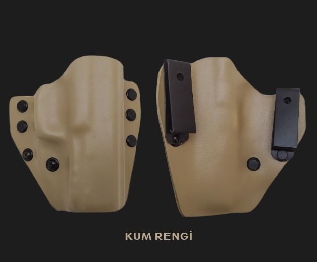 Browning 7 65 mm Kydex Kılıf Çeşitleri