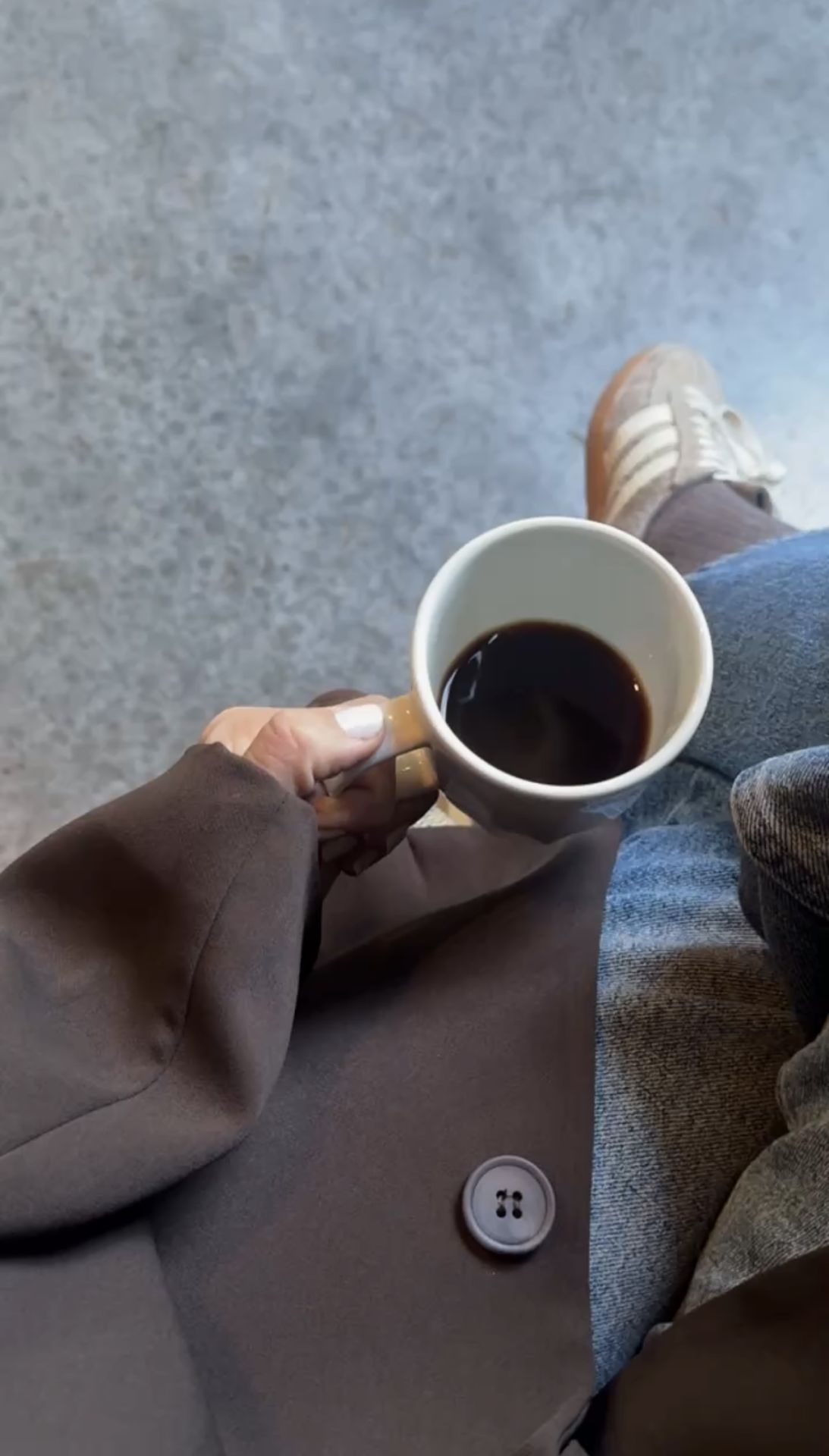 İçi astarlı premıum acı kahve blazer