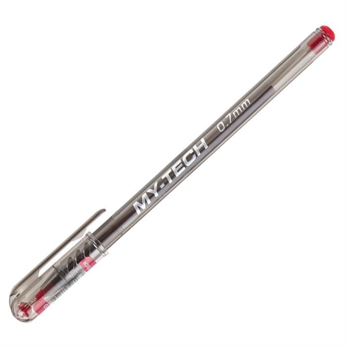 Pensan Tükenmez Kalem My-Tech 0.7 Mm.Kırmızı 25 Li Kutu