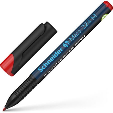 Schneider 224 M Permanent Kalem Kırmızı