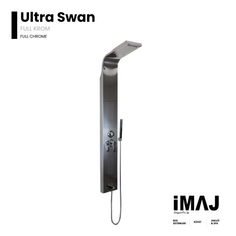 Ultra Swan Krom Duş Paneli