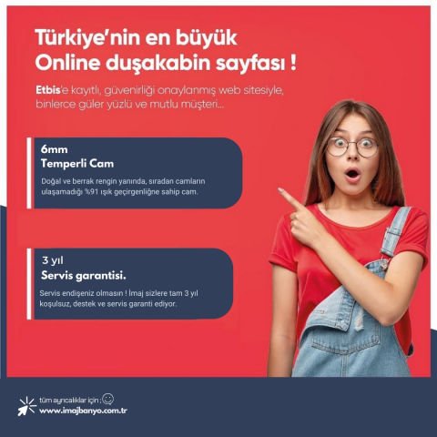 Mode Orta Açılır 2 Sabit 2 Sürgü Duşakabin