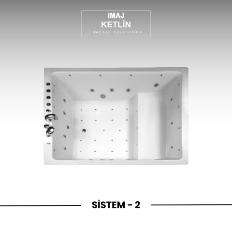 Ketlin 180x160 cm h:70  Jakuzi