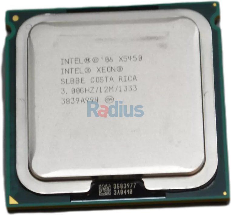 Dell CPU Intel® Xeon® X5450 (3.00 Ghz, 4 Core, 12MB Cache, 120W, 1333Mhz)