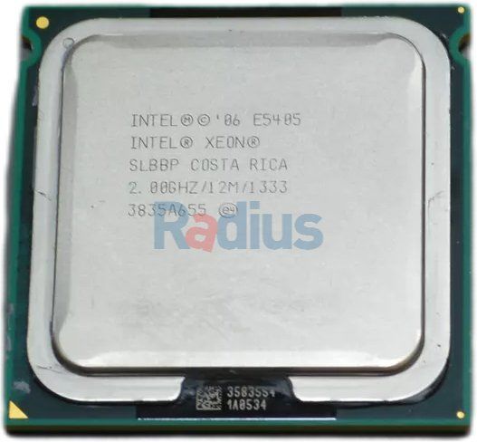 Dell CPU Intel® Xeon® E5405 (2.00 Ghz, 4 Core, 12MB Cache, 80 Watt, 1333Mhz)