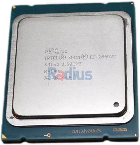 Dell CPU Intel® Xeon® E5-2609 V2 (2.5GHz, 4 Core, 10 MB, 6.4 GTs, HT, Turbo)