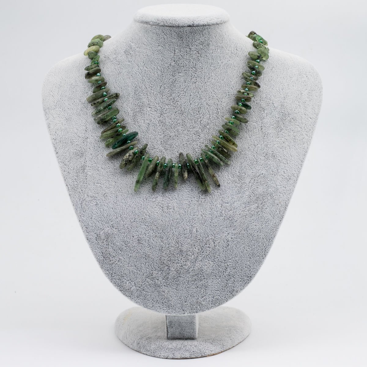 Prehnite 925 Ayar Gümüş Kolye