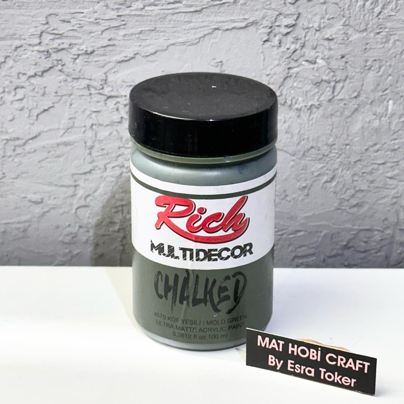 Multidecor Chalked - 4570 Küf Yeşili  100 ml